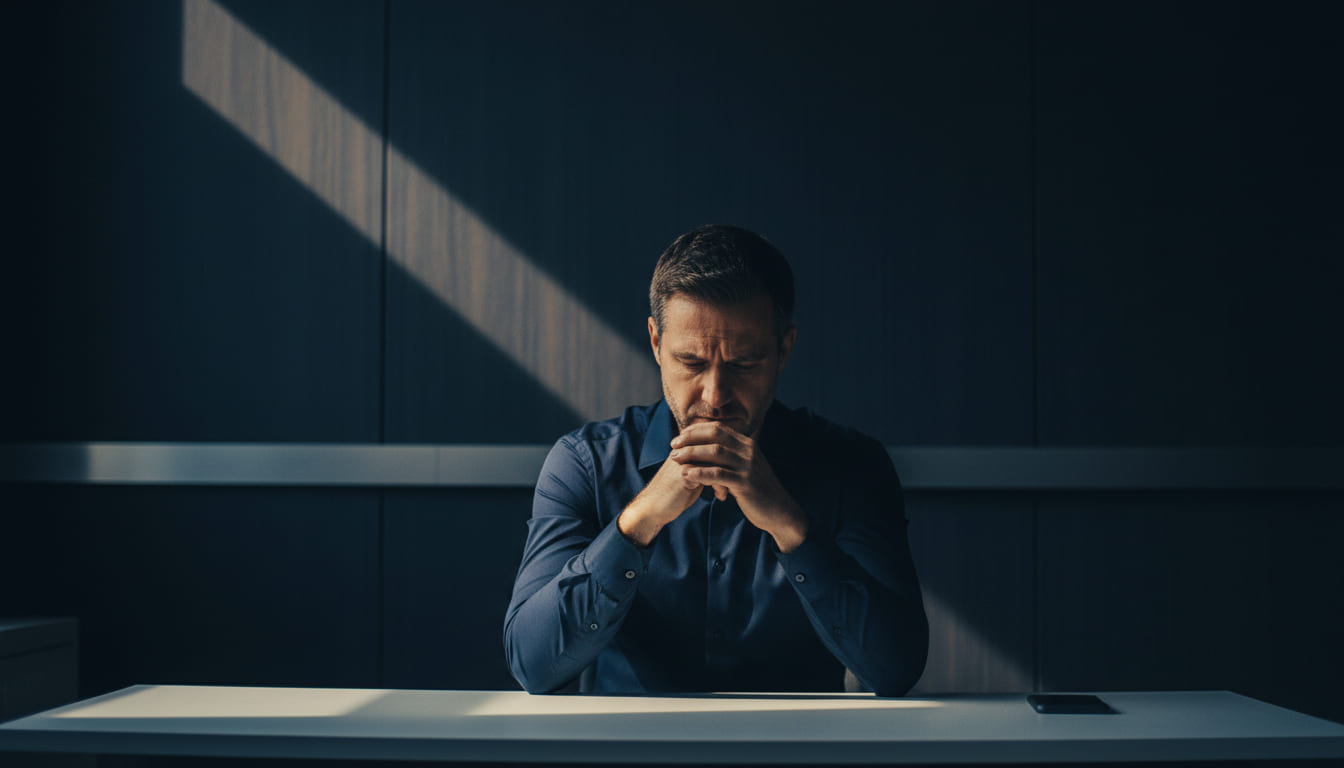 Man looking tired, causes of low energy