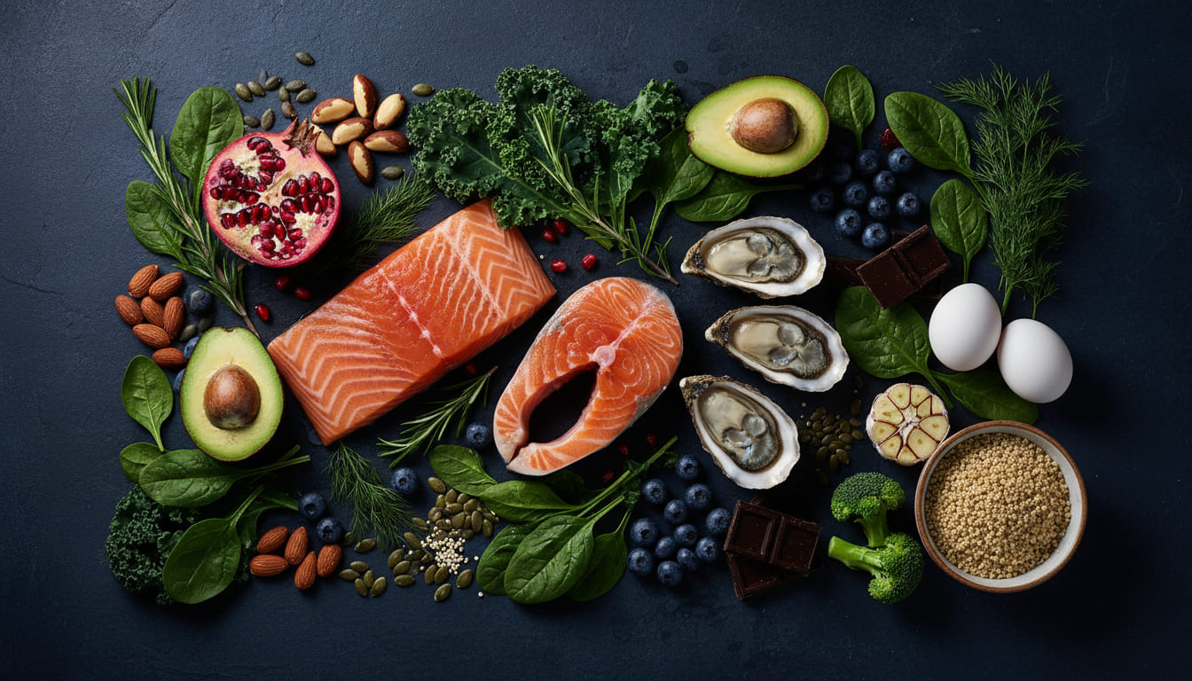 Healthy foods for male performance