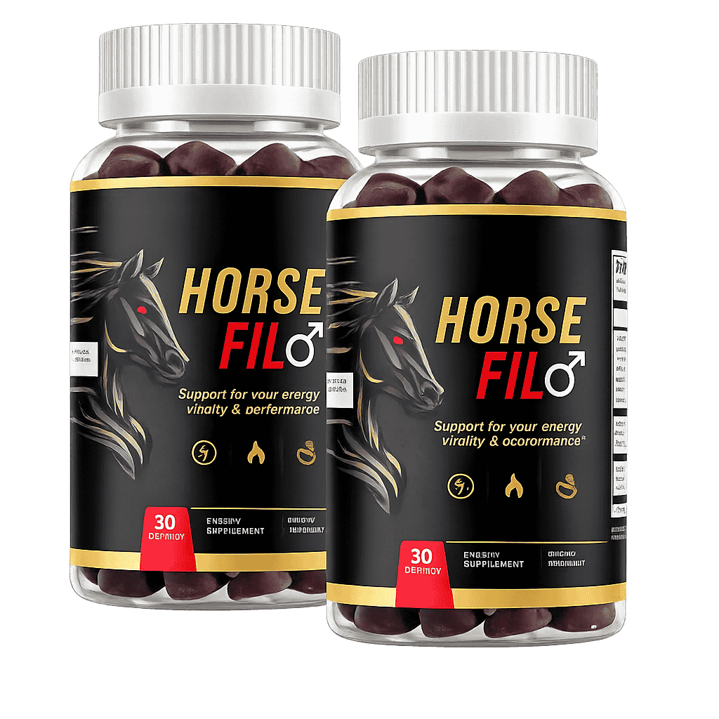 HorseFil premium men’s wellness supplement — one bottle